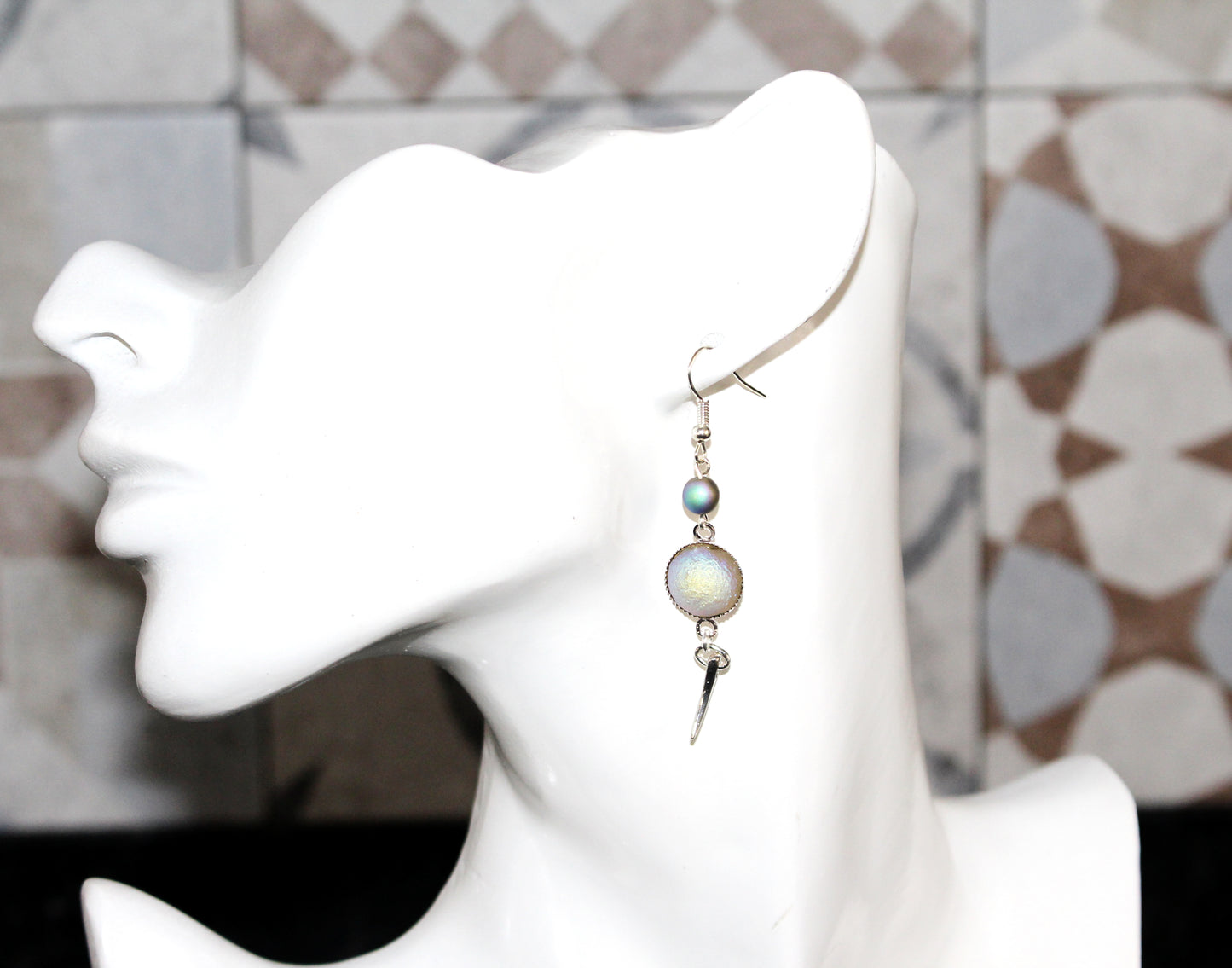 Boucles d'oreilles lunaires