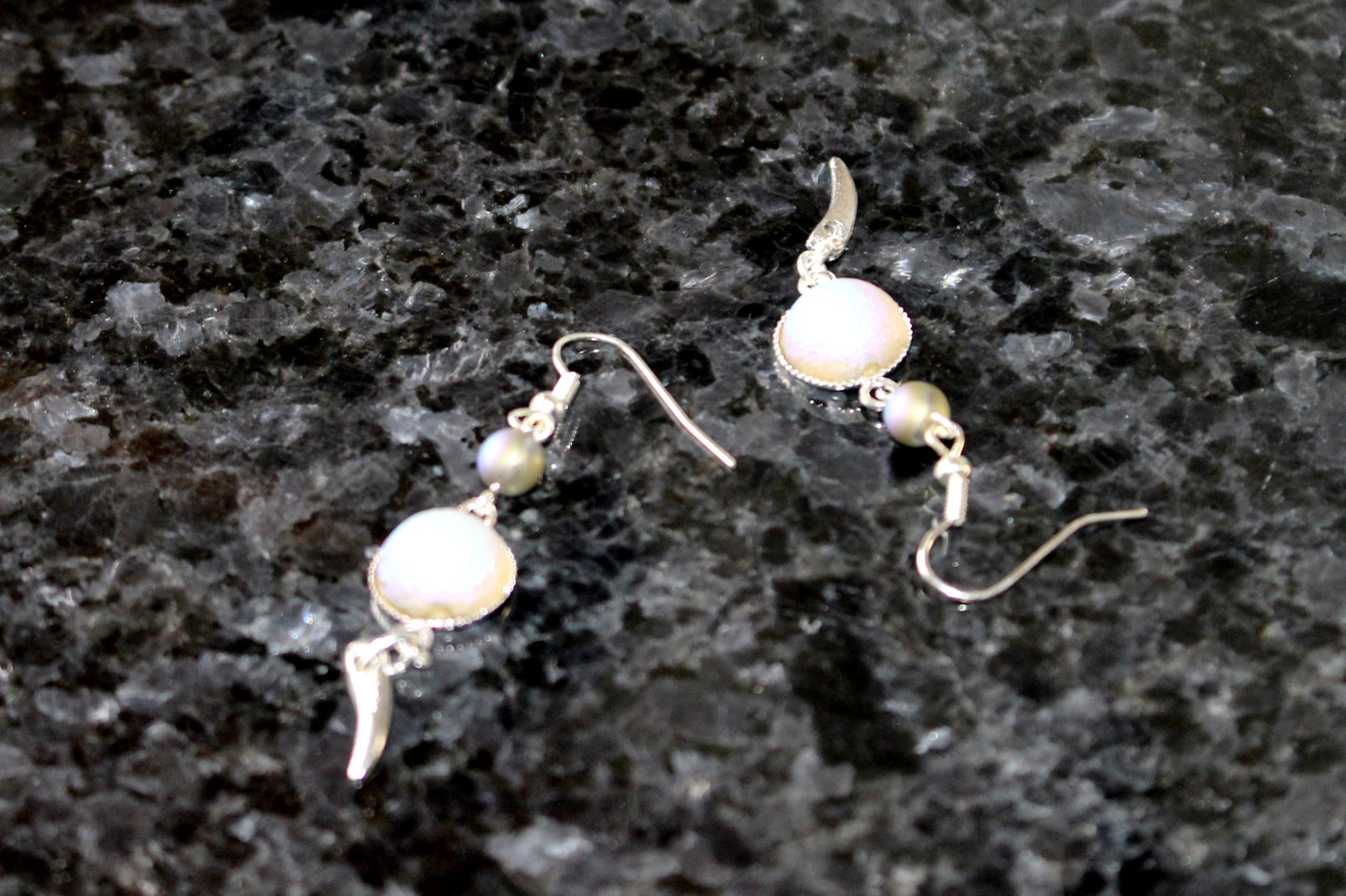 Boucles d'oreilles lunaires
