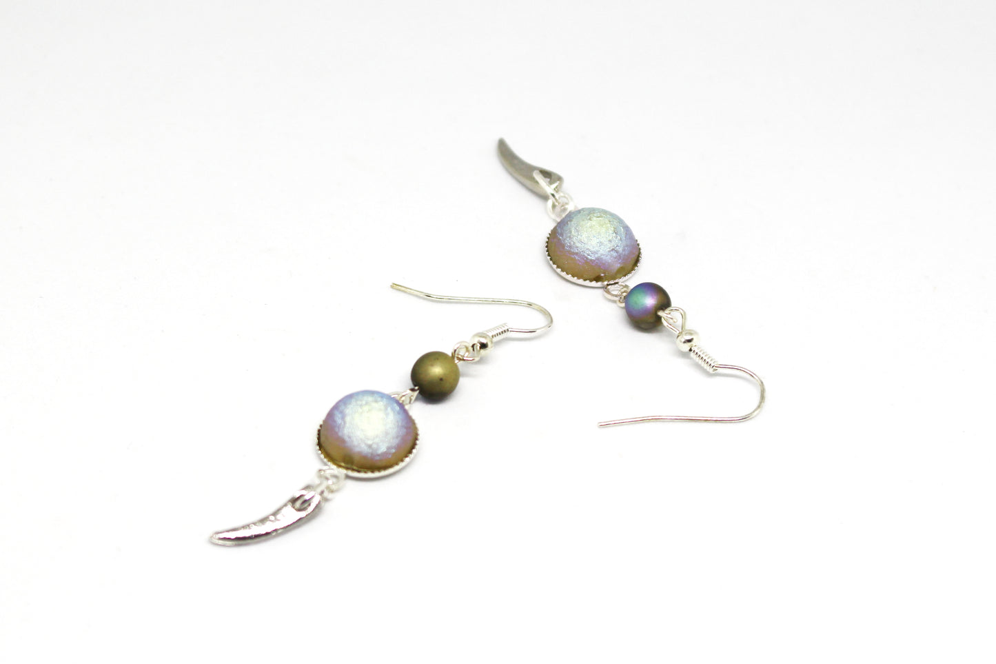 Boucles d'oreilles lunaires
