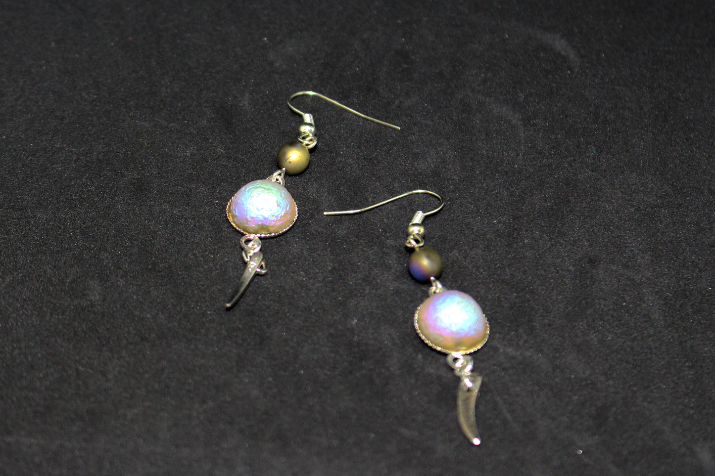 Boucles d'oreilles lunaires