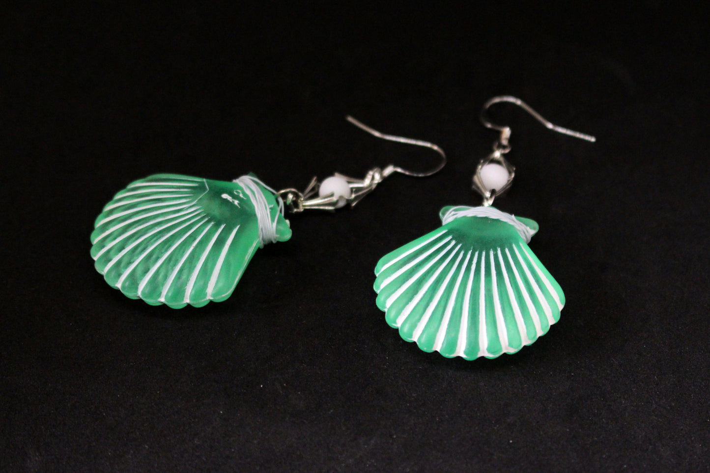 Boucles d'oreilles grosses coquillages