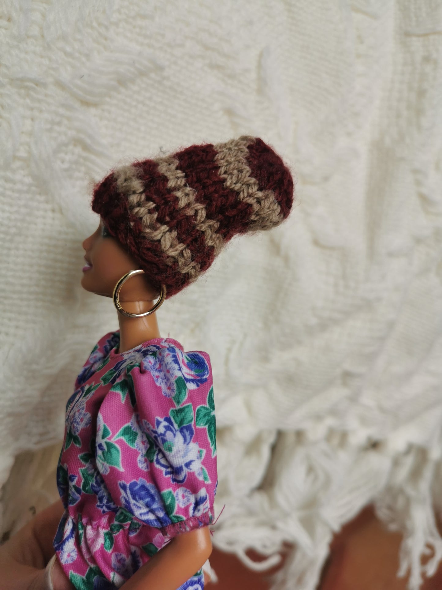 Bonnet pour poupée Barbie ou/et Ken