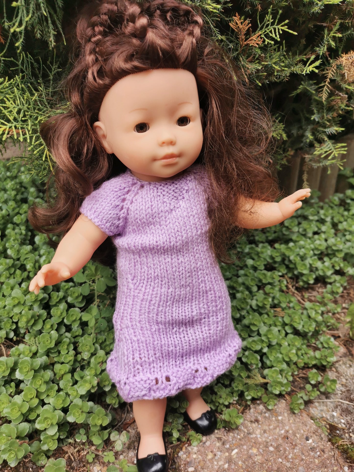 Robe mauve pour poupée Corolle 36 cm