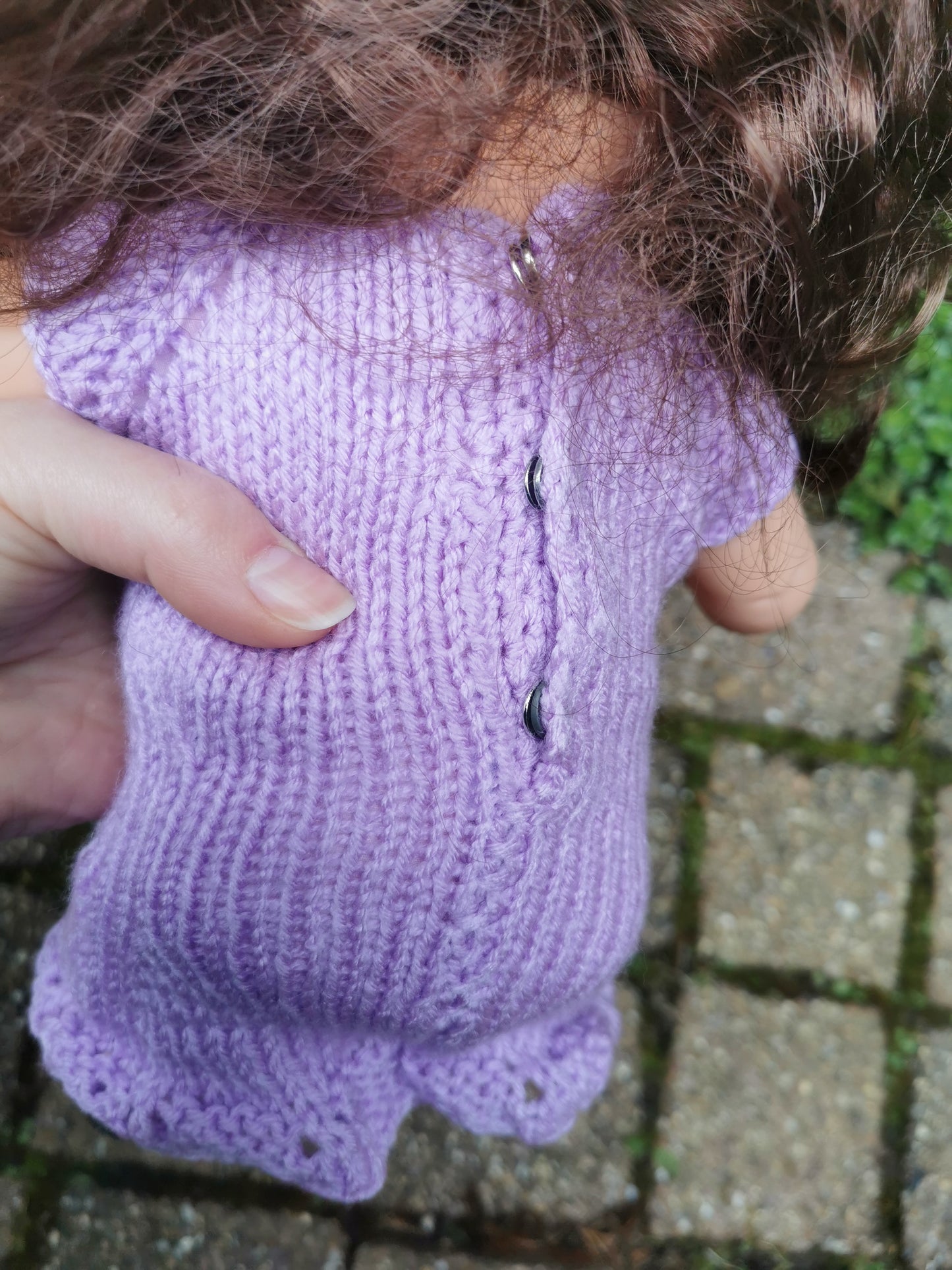 Robe mauve pour poupée Corolle 36 cm