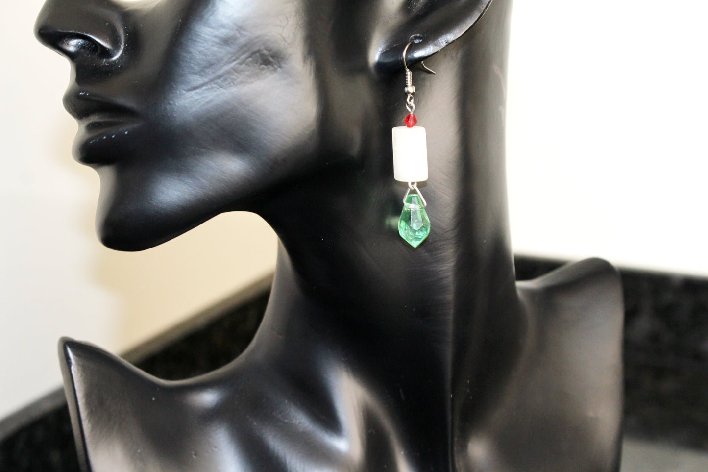 Boucles d'oreilles gouttes en pierre naturelle