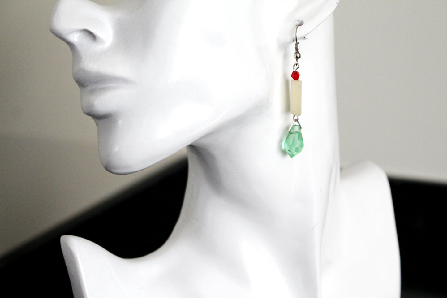Boucles d'oreilles gouttes en pierre naturelle