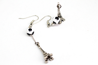 Boucles d'oreilles foot à Paris