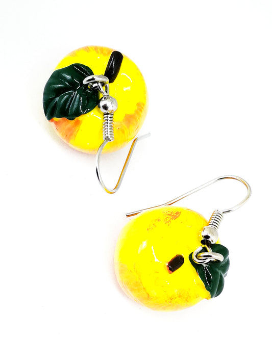 Boucles d'oreilles pommes